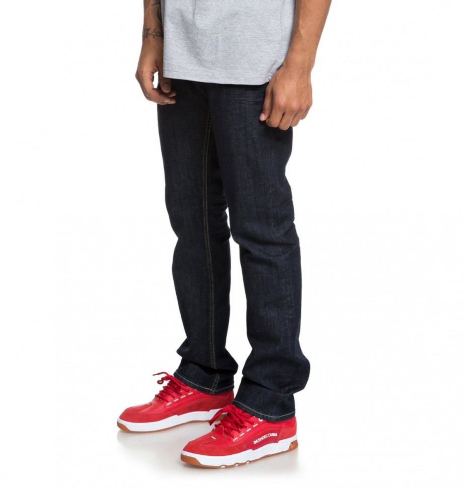 Джинсы DC SHOES Worker Straight M Indigo Rinse фото 3