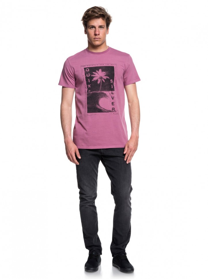 Футболка QUIKSILVER Destroyedreali M Mellow Mauve фото 2