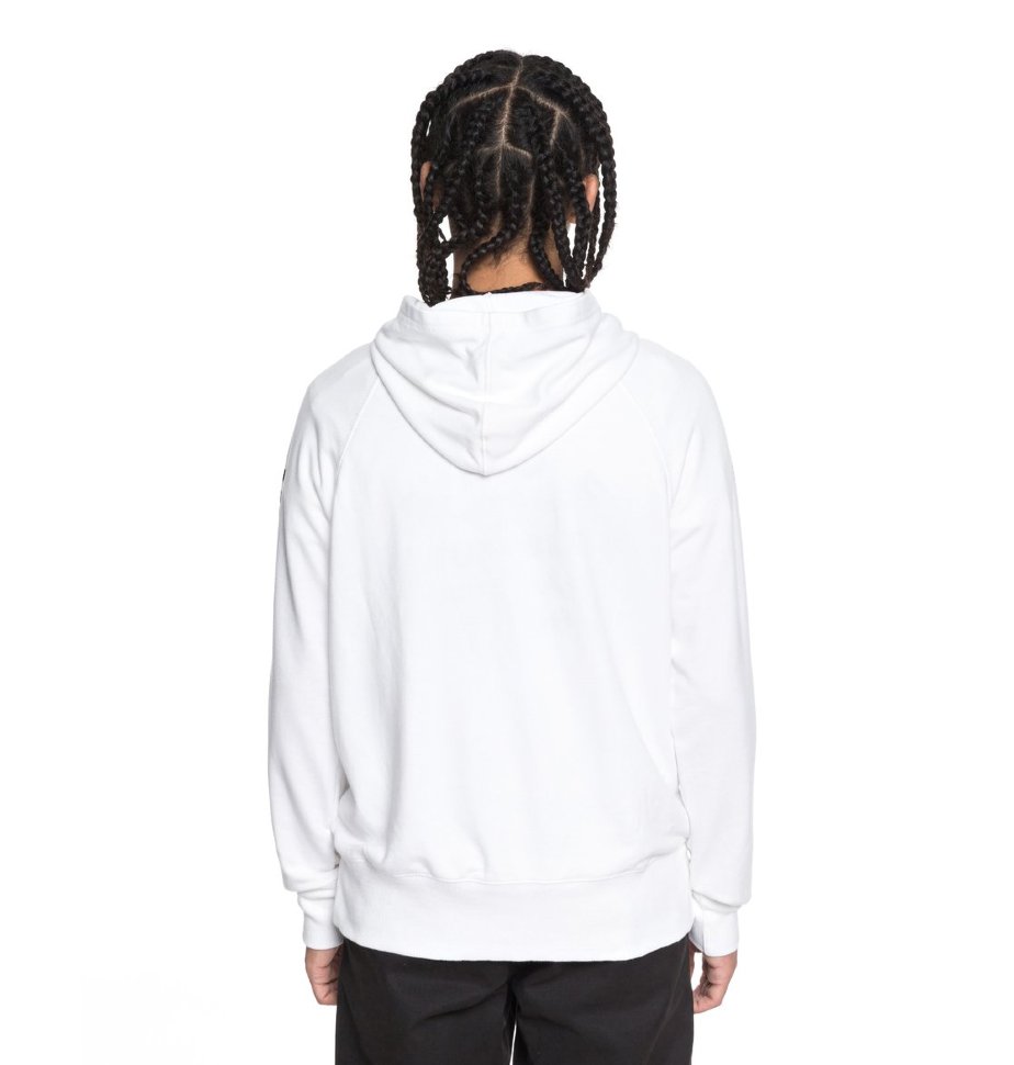 Джемпер мужской DC SHOES Tiago Hooded M Snow White фото 5