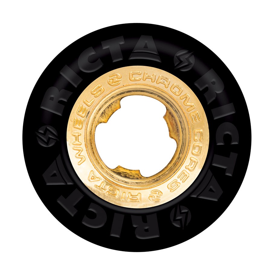 Комплект колес RICTA Nyjah Huston Chrome Core Black 99a 53mm фото 2