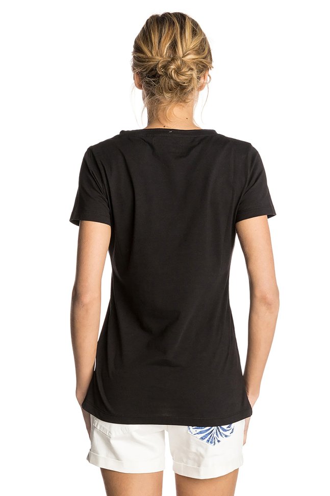 Футболка RIP CURL Hibiscus Beach Tee Black фото 2