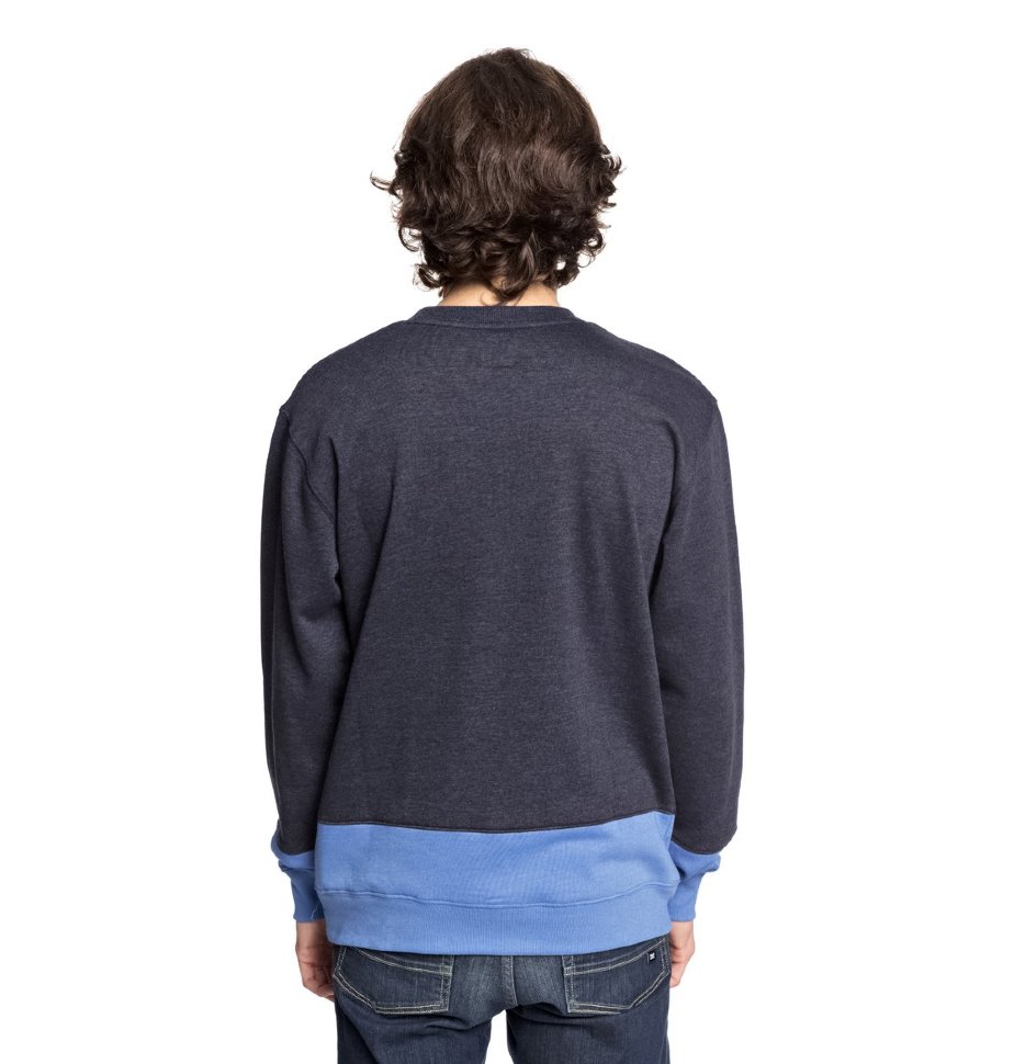 Джемпер мужской DC SHOES Rebel Lo Block M Dark Indigo фото 3