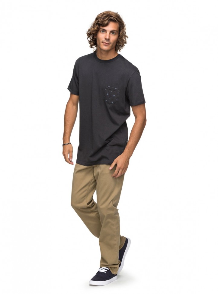 Футболка мужская QUIKSILVER Shdpocketjungle M Tarmac фото 2
