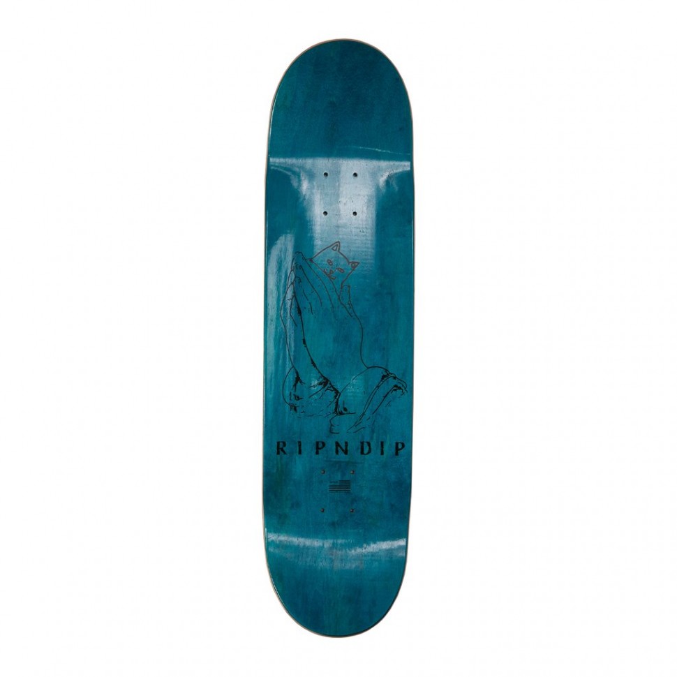 Дека для скейтборда RIPNDIP Lord Nermal Deck Red/Blue 8 дюйм фото 2