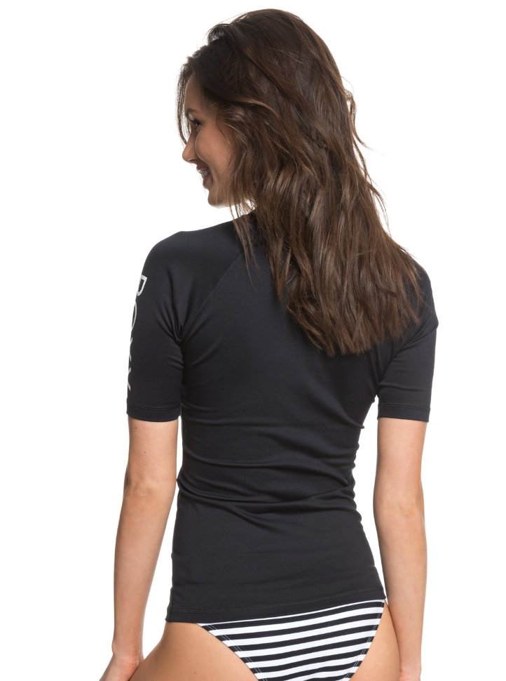 Гидрофутболка женская ROXY Wholehearted Ss J Anthracite фото 4