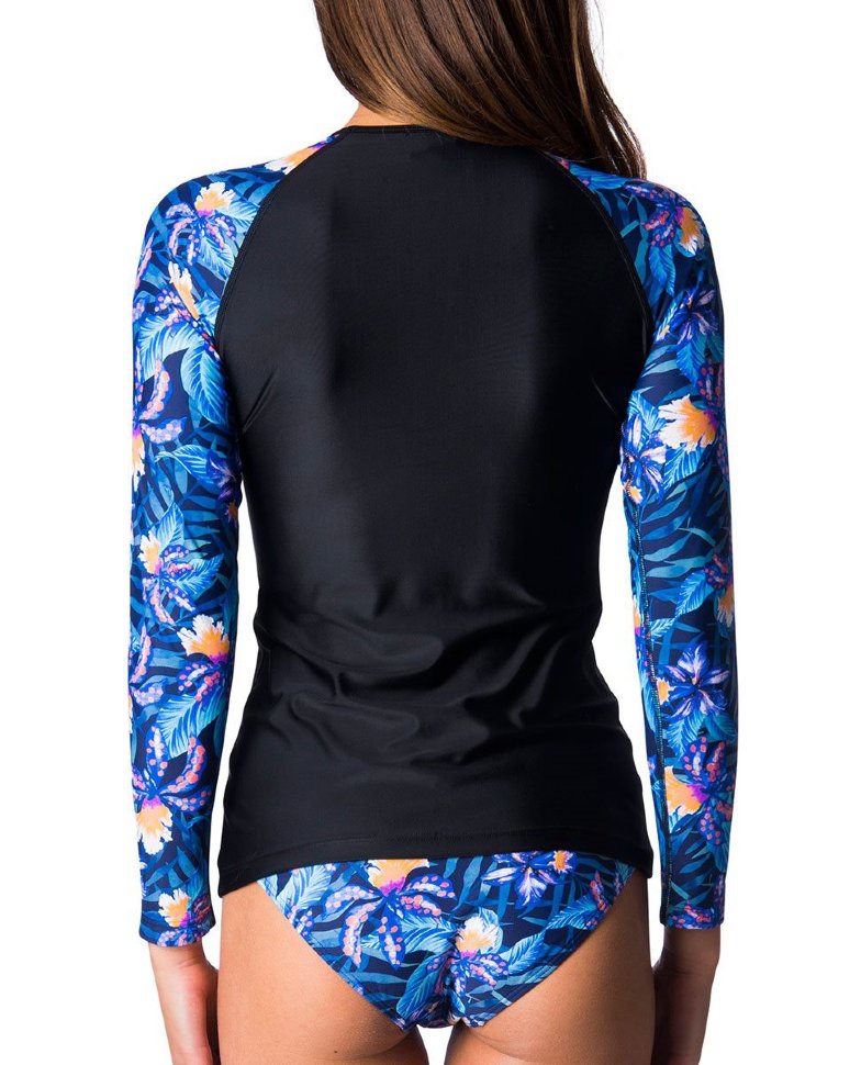 Гидромайка RIP CURL Tropic Tribe Relaxed L/Sl Navy фото 2