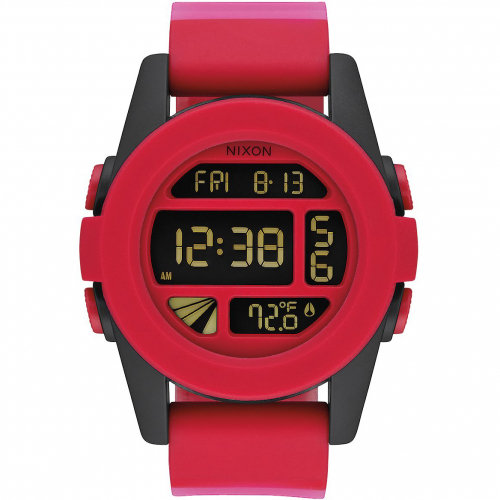 Часы NIXON Unit A/S Red Fade