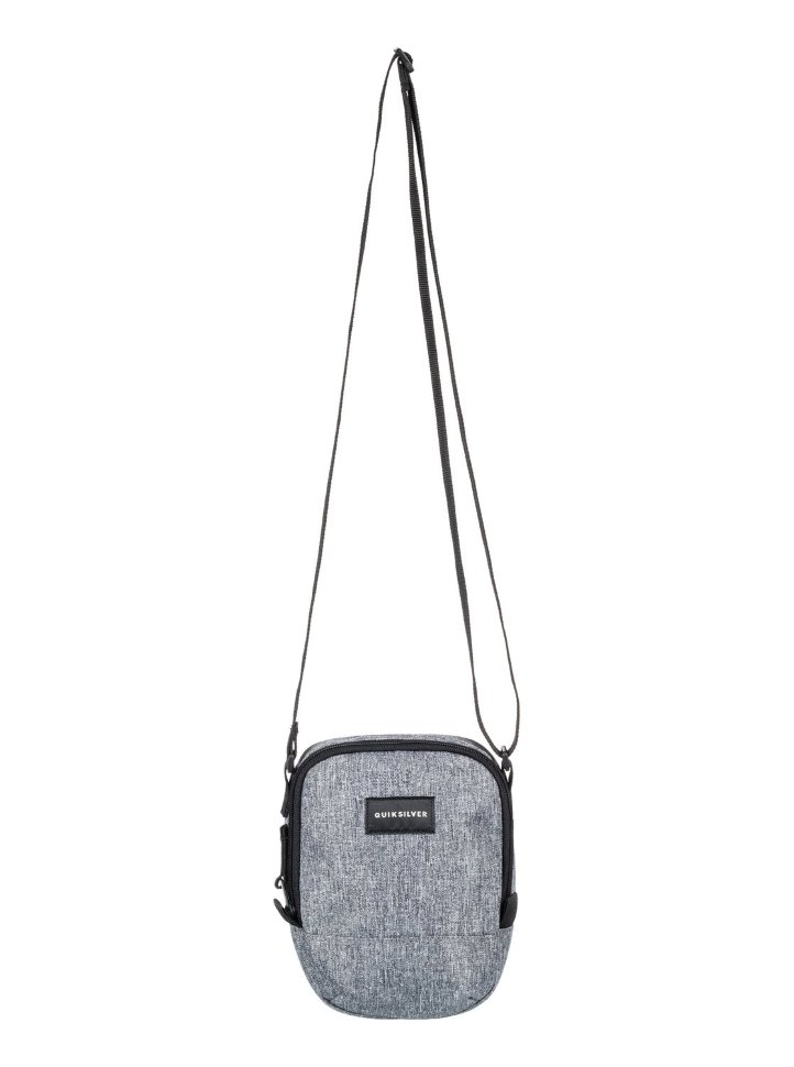 Сумка через плечо мужская QUIKSILVER Black Dies M Light Grey Heather