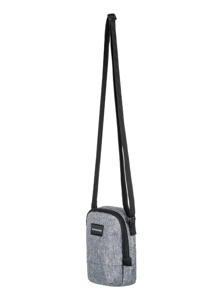 Сумка через плечо мужская QUIKSILVER Black Dies M Light Grey Heather фото 2