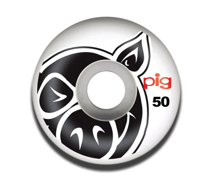 Колеса для скейтборда PIG Head Natural 50 мм 101A 2020