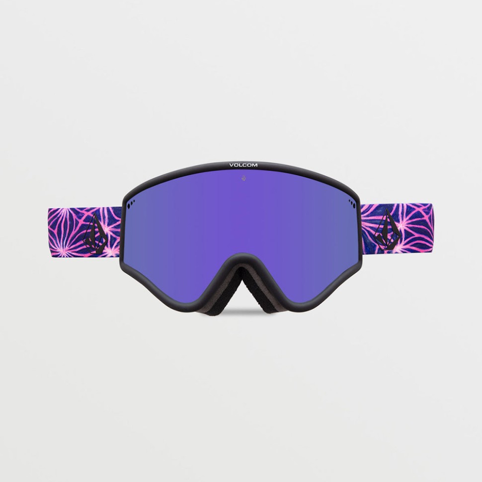 фото Маска горнолыжная volcom footprints mike ravelson purple chrome 2024