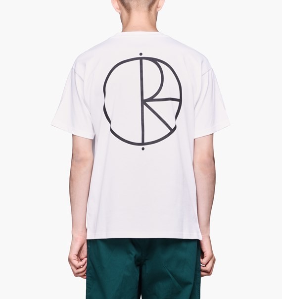 Футболка POLAR SKATE CO. Stroke Logo Tee White/Black фото 2