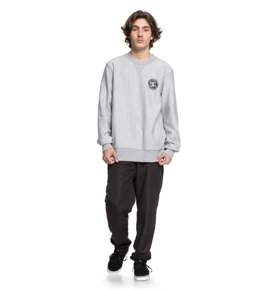 Джемпер мужской DC SHOES Core Crew Fleec M Heather Grey фото 2