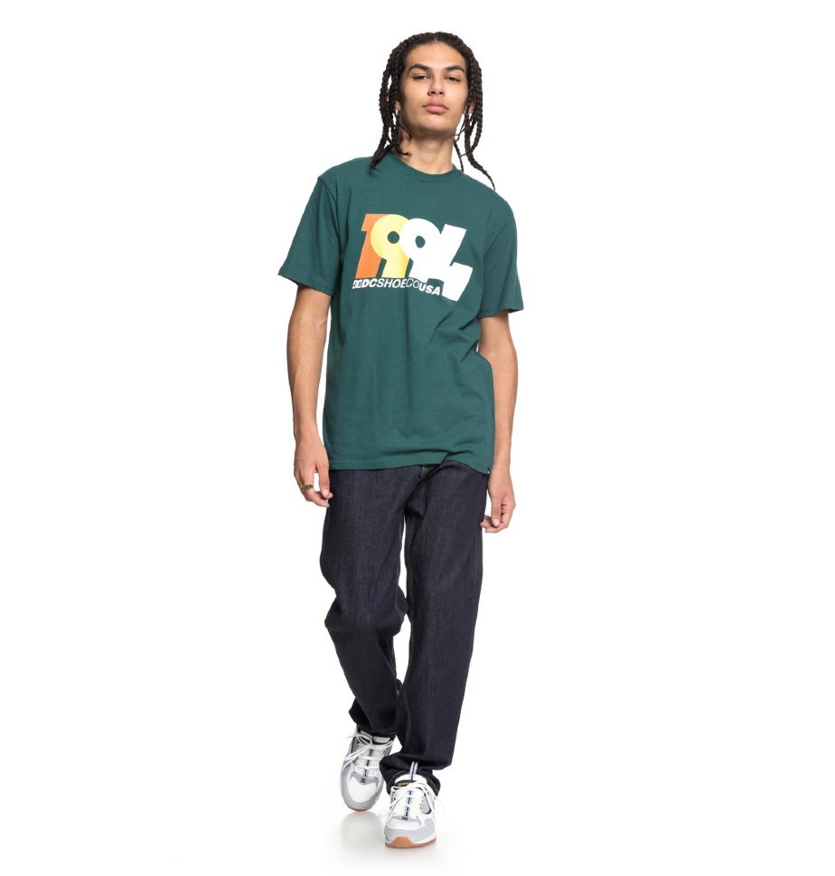Футболка мужская DC SHOES Graduate In 94 M June Bug фото 2