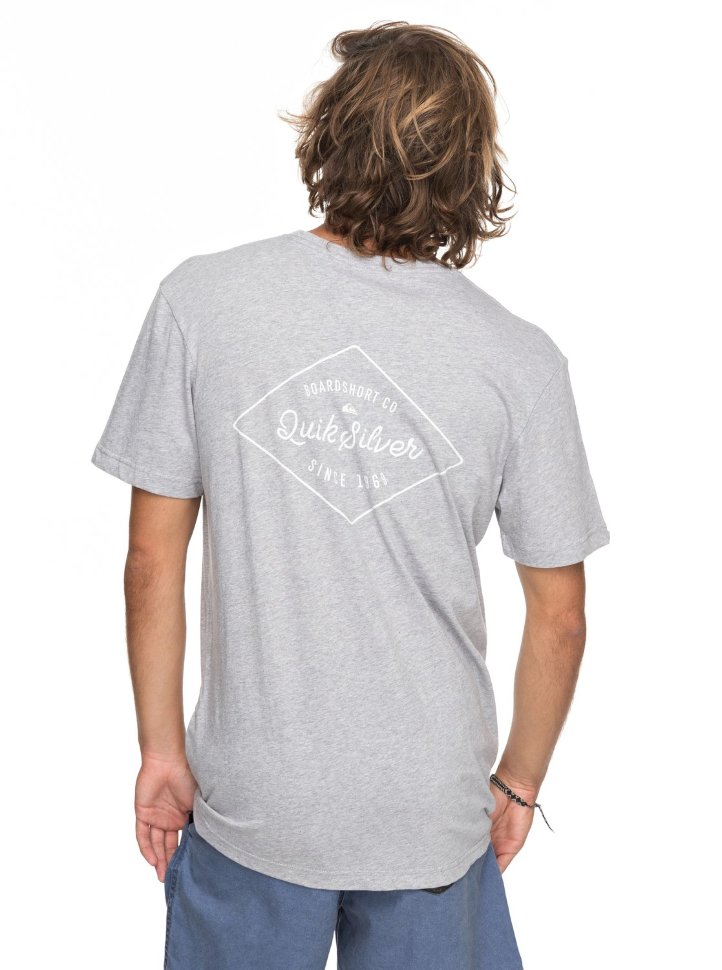 Футболка мужская QUIKSILVER Ssclaamethyst M Athletic Heather фото 3