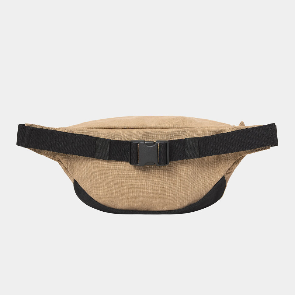 фото Сумка поясная carhartt wip canvas hip bag dusty h brown / black 2021