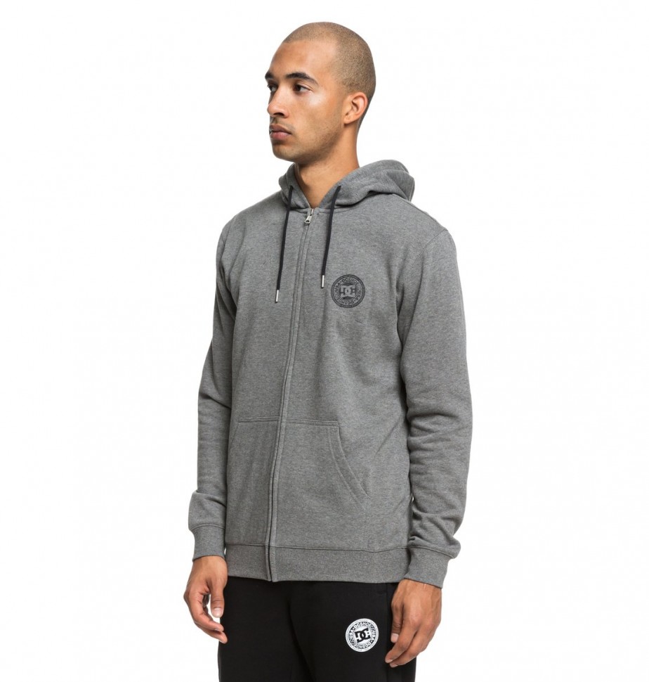 Кардиган DC SHOES Rebel Zh M Charcoal Heather фото 2