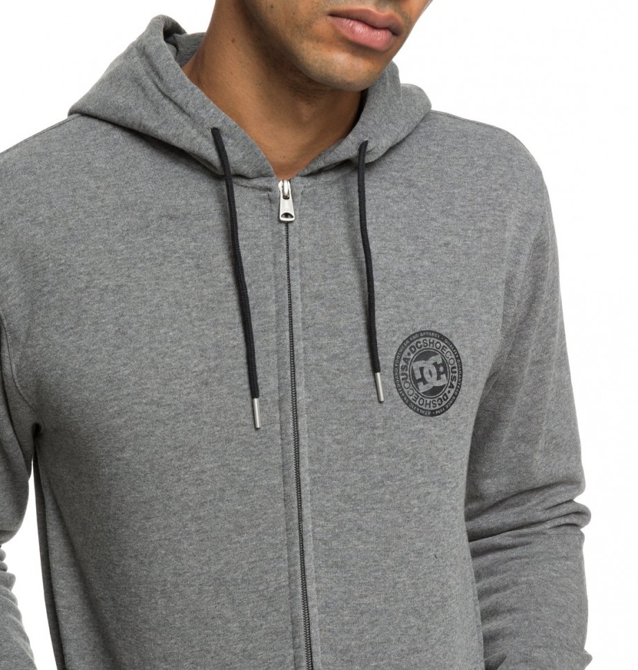 Кардиган DC SHOES Rebel Zh M Charcoal Heather фото 3