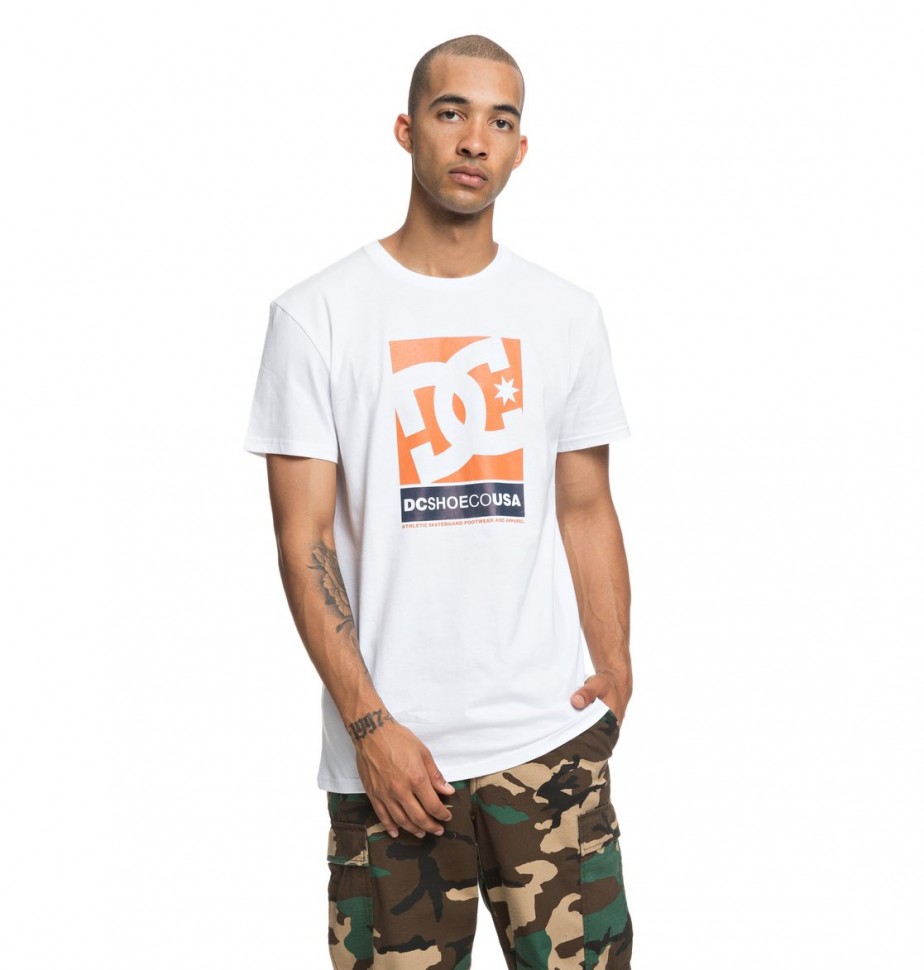Футболка DC SHOES Wilin 18 Ss M Snow White