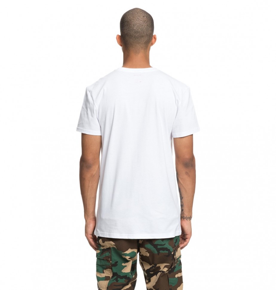 Футболка DC SHOES Wilin 18 Ss M Snow White фото 5