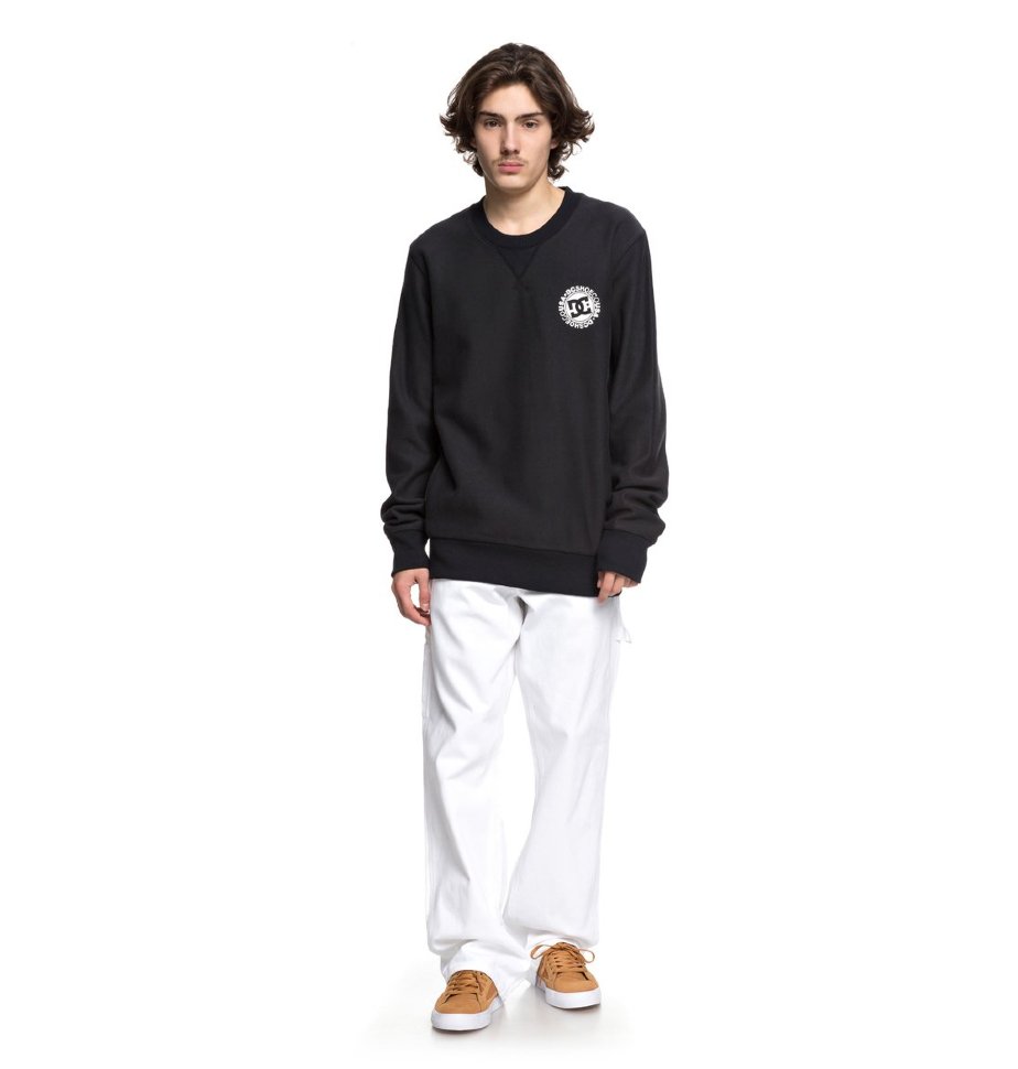 Джемпер мужской DC SHOES Core Crew Fleec M Black фото 2
