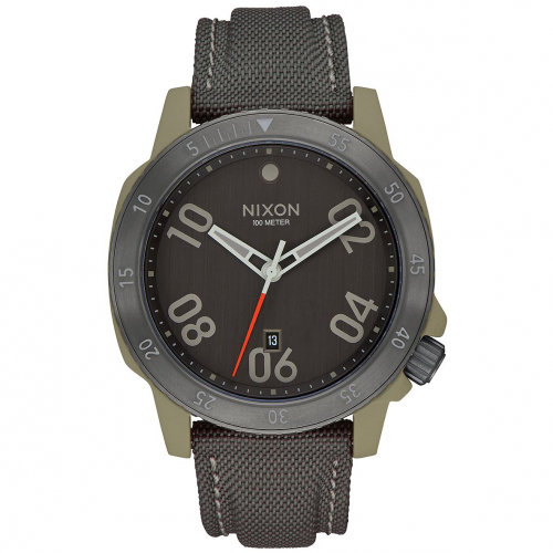 Часы NIXON Ranger Nylon A/S Sage/Gunmetal