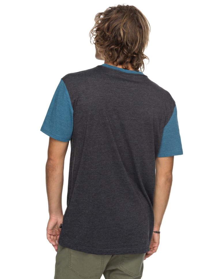 Футболка мужская QUIKSILVER Baysicpocket M Dark Grey Heather фото 3