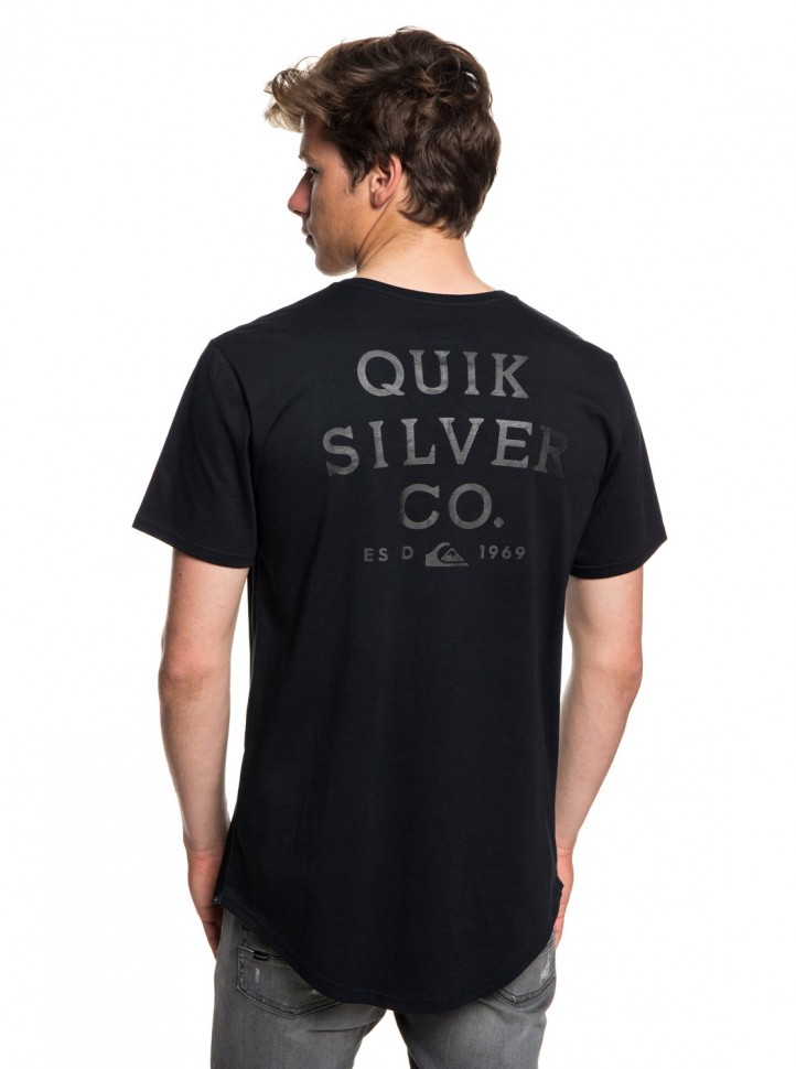 Футболка QUIKSILVER Quikandco M Black фото 3