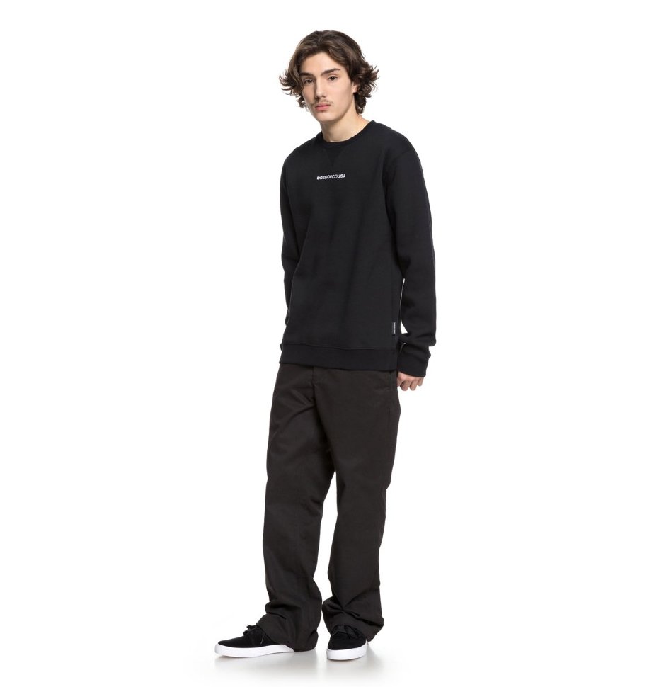 Джемпер мужской DC SHOES Craigburn Crew M Black фото 2