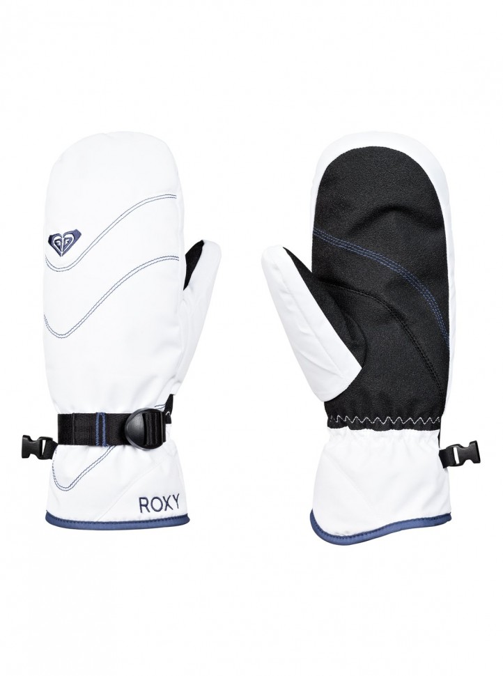 фото Варежки roxy jetty soli mitt j bright white