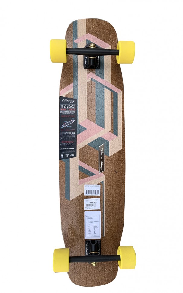 Комплект лонгборд LOADED Basalt Tesseract Pink 39"