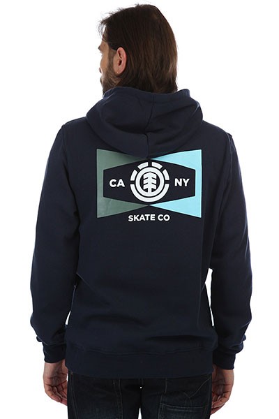 Худи мужское ELEMENT Section Hood Eclipse Navy фото 2