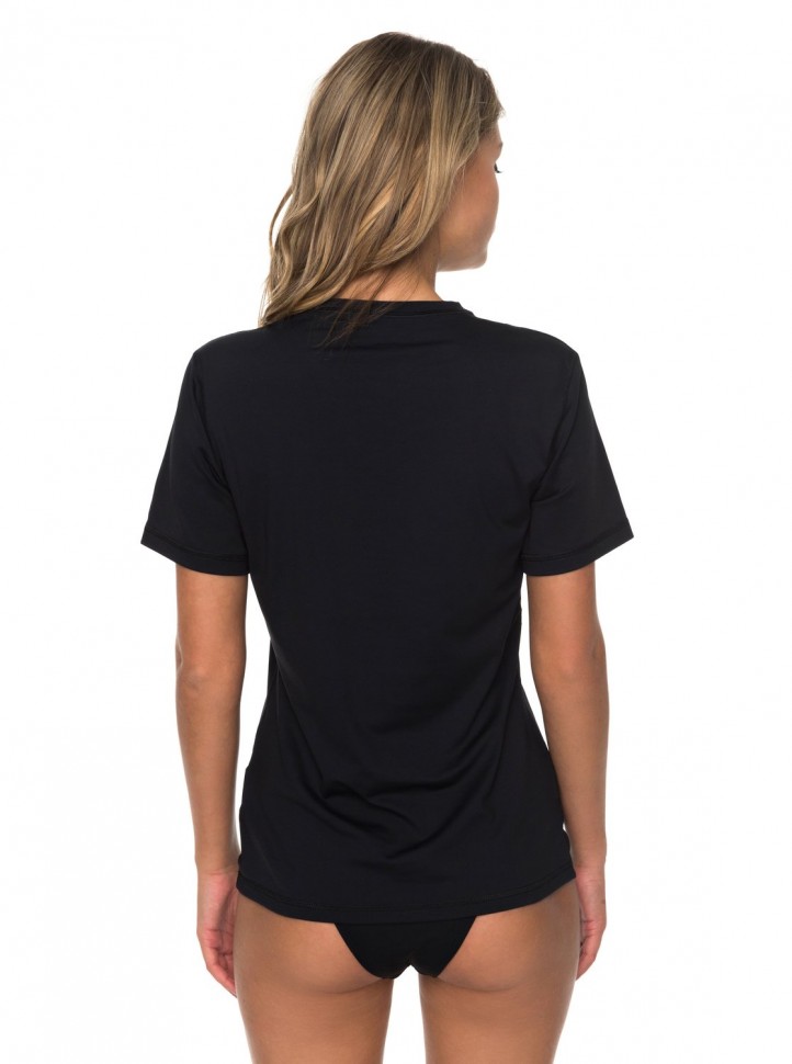 Гидрофутболка женская ROXY Enj Wav Ss Loos J Anthracite фото 3