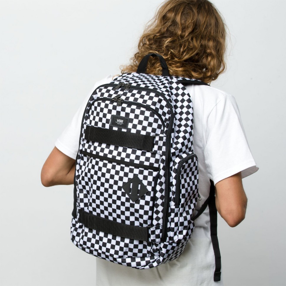 Рюкзак VANS Mn Transient III Black/White Checkboard фото 4