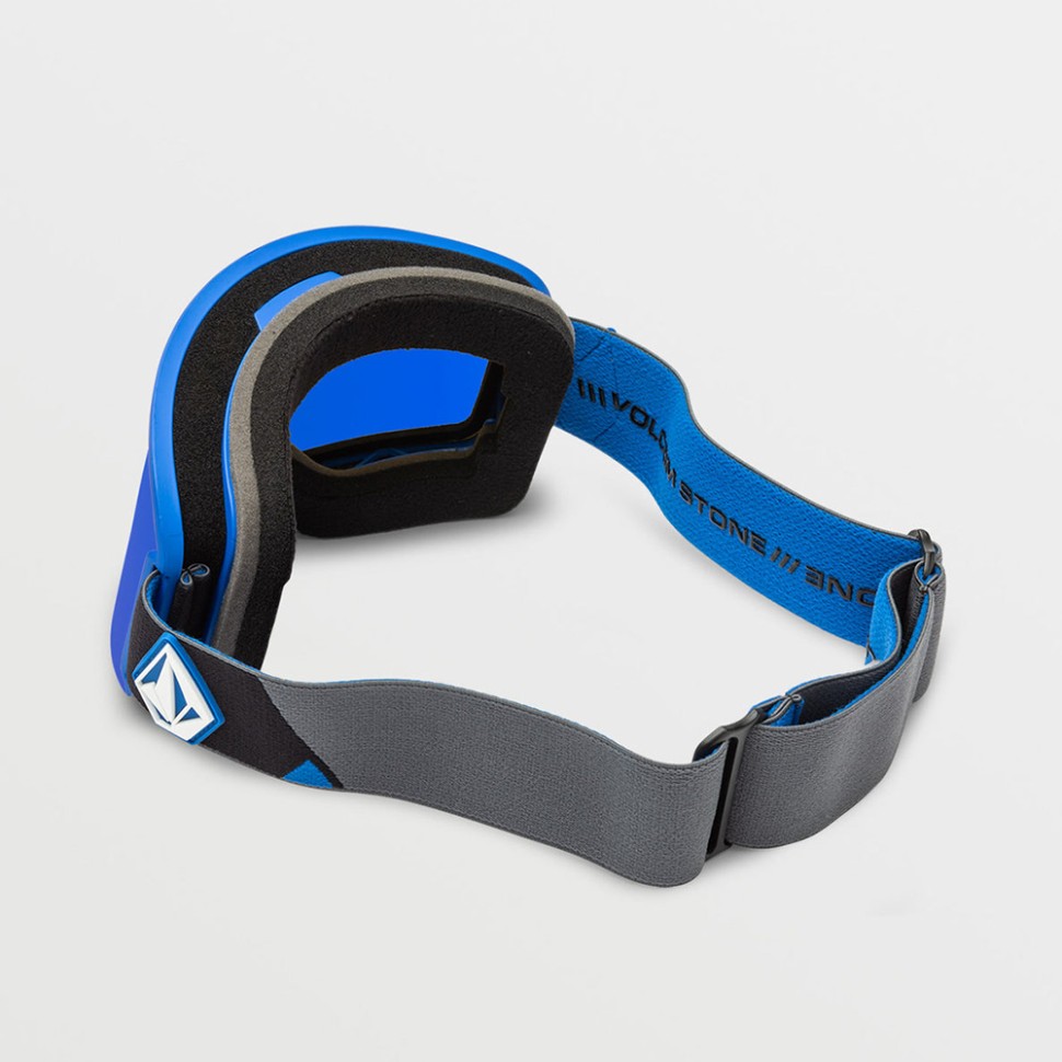 фото Маска горнолыжная volcom garden blue/dark grey blue chrome 2024