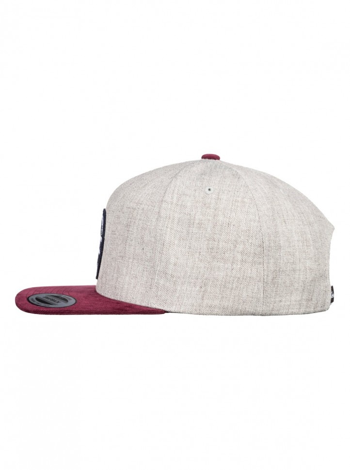 Кепка-бейсболка QUIKSILVER Firm Chowder Medium Grey Heather фото 2