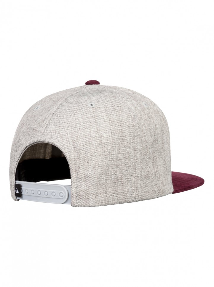 Кепка-бейсболка QUIKSILVER Firm Chowder Medium Grey Heather фото 3