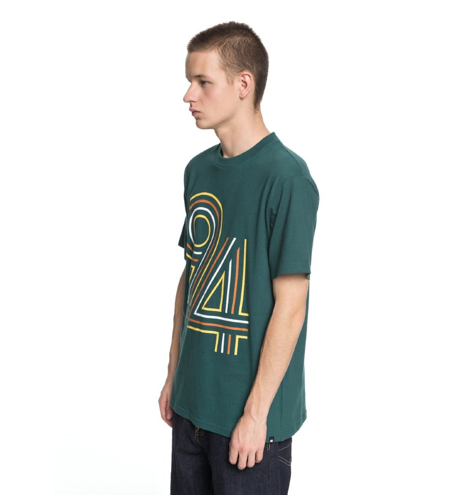 Футболка мужская DC SHOES Cycle Line Ss M June Bug фото 2