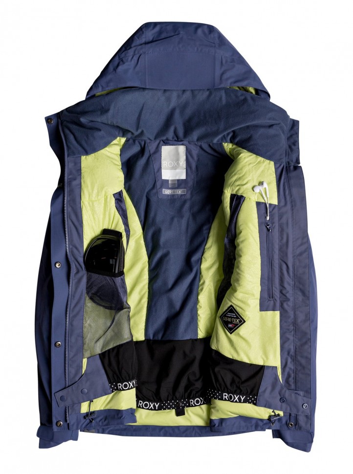 Куртка для сноуборда женская ROXY Wilder Jk J Crown Blue фото 3
