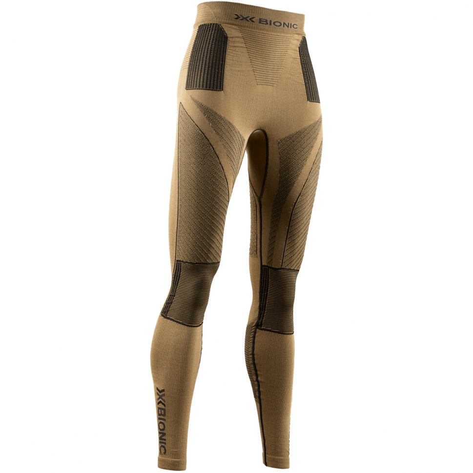 фото Термоштаны женские x-bionic x-bionic® radiactor 4.0 pants wmn gold/black 2021