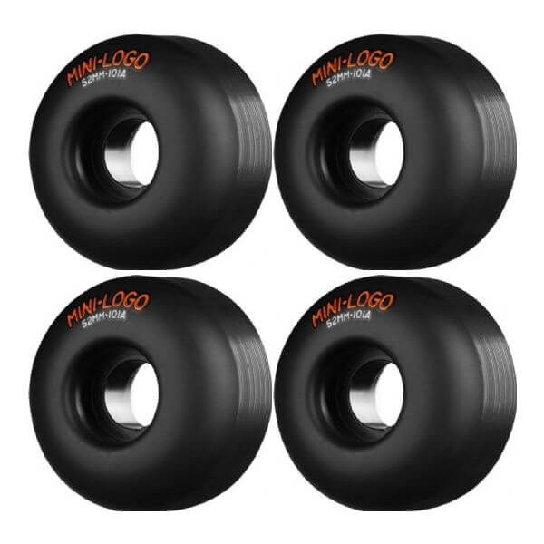 Колеса для cкейтборда MINI LOGO Mini Logo C-Cut Black 52мм 101A 2020