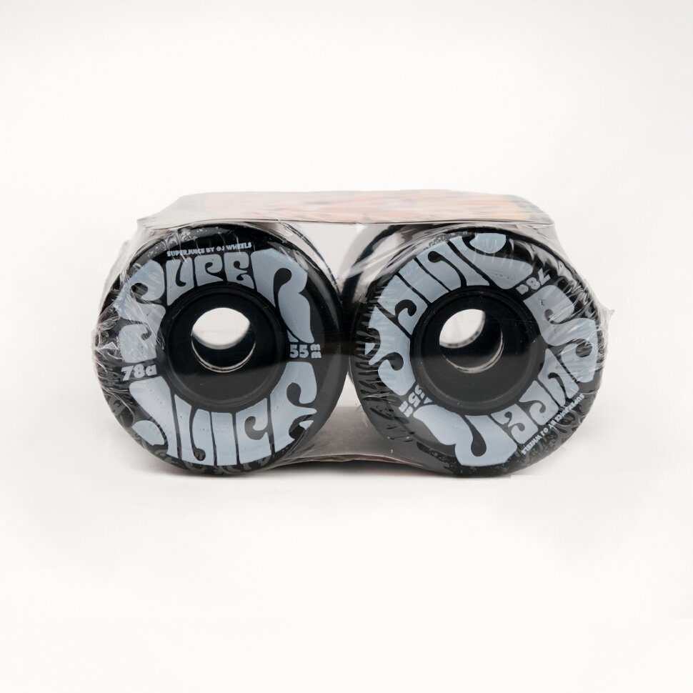 фото Колеса для скейтборда oj mini super juice trans black 55mm 78a 2021