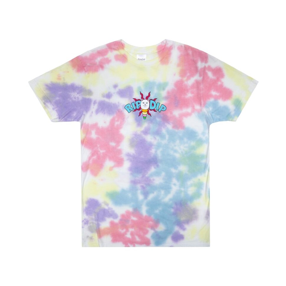 фото Футболка ripndip etheral tee peace / lavender tie dye 2021