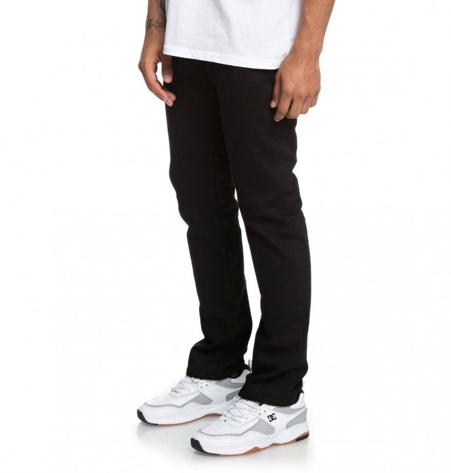 Джинсы DC SHOES Worker Straight M Black Rinse фото 2