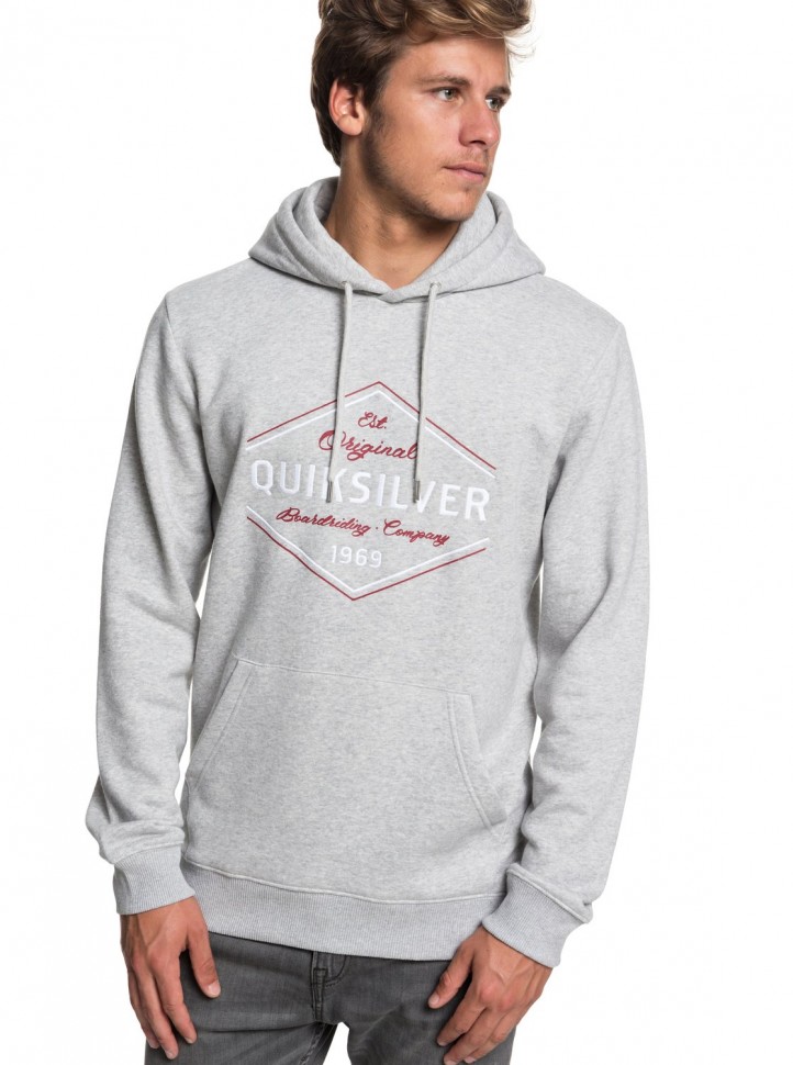 Джемпер QUIKSILVER Nowherenorthhoo M Light Grey Heather