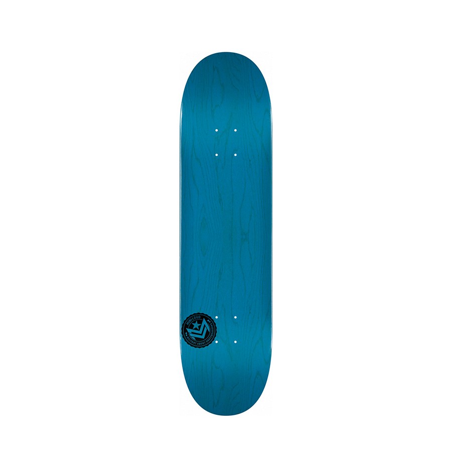фото Дека для скейтборда mini logo chevron metallic blue 8.25"