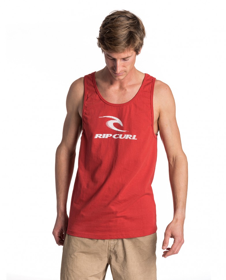 Майка RIP CURL Iconic Tank Red фото 2
