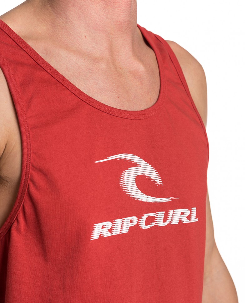 Майка RIP CURL Iconic Tank Red фото 4