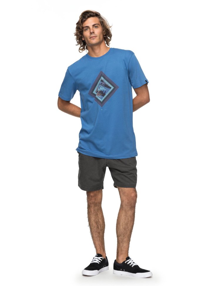 Футболка мужская QUIKSILVER Ssclacrimskyli M Bright Cobalt фото 2