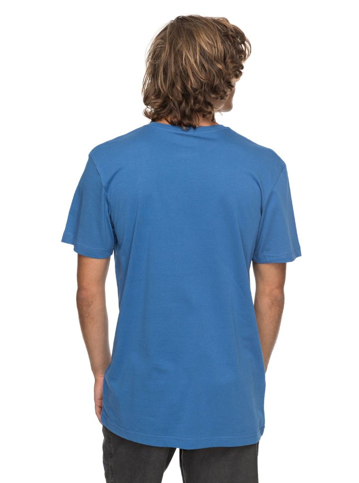 Футболка мужская QUIKSILVER Ssclacrimskyli M Bright Cobalt фото 3